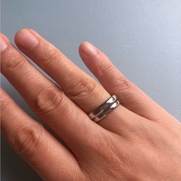 🌟🌟Silver Couple Rings - Picture 8 of 11